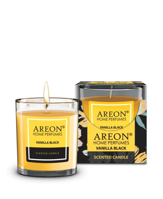 AREON SCENTED CANDLES - Vanilla Black