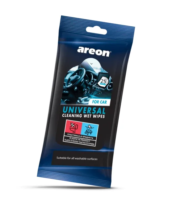 AREON CAR CARE WIPES - Lingettes MULTI SURFACE